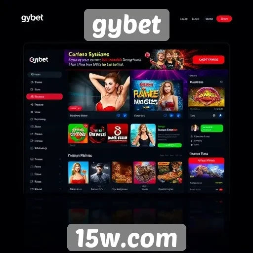 Avaliação da interface do usuário do site gybet